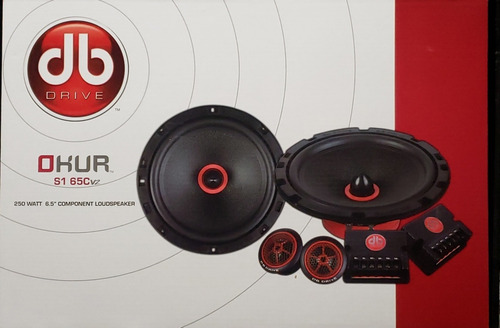 Set De Medios Db Drive Okur 2 Vías S165cv2 De Gran Calidad