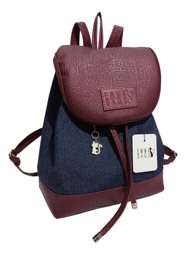 Bolsos Dama Morral Mujer Emma Bags Modelo Jean Style