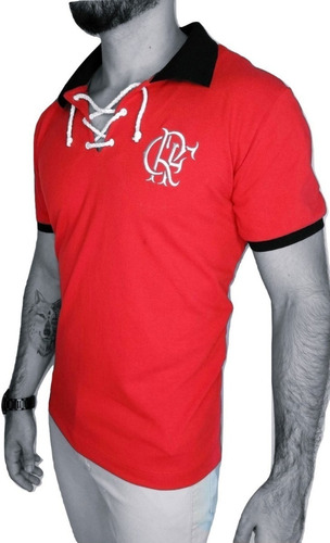 Camisa Polo Flamengo Retrô Cordinha