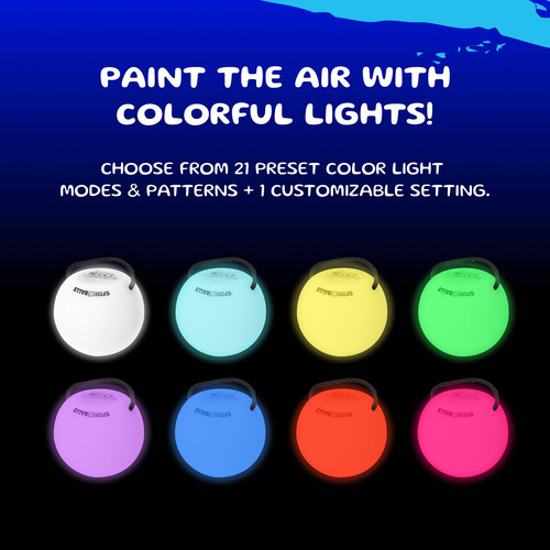 Bolas Led Poi Balls Spin Balls Glow.0, Recargables Por Usb,