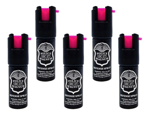 Imagen 4 de 4 de Police Magnum Spray De Pimienta Gas Pepper Spray Autodefensa