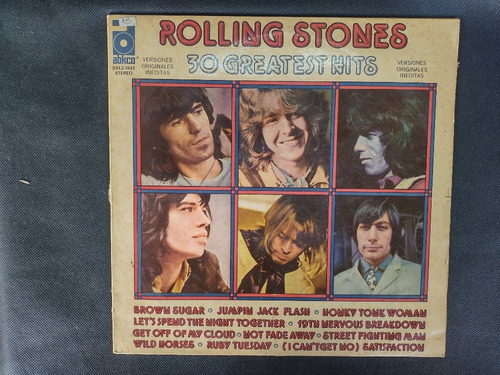 Disco Vinilo The Rolling Stones 30 Greatest Hits #4724