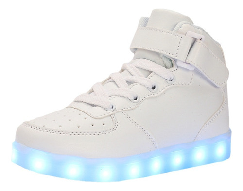 Zapatos De Moda Para Niños, Zapatos Con Luz Led Recargables