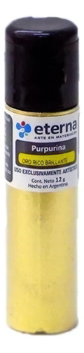 Purpurina Eterna X 12 Gramos Color Oro Rico Brillante