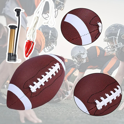 Fútbol De Cuero Pu Y Bolso De Malla Bola De 24 Cm A 25 Cm