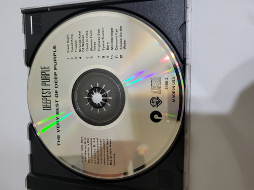 Cd,deep Purple,deepest Purple,the Very Best,made In Usa (Usado)