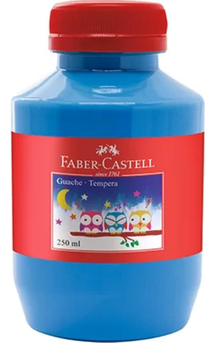 Tinta Guache 250ml - Azul Claro Faber-castell