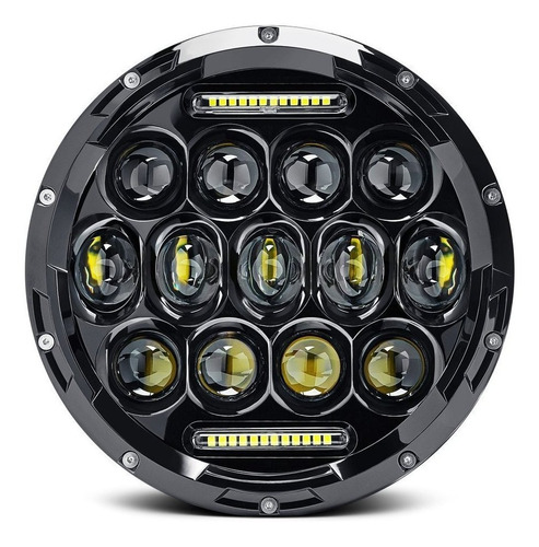 7 Pulgadas 75w Led Automotriz Moto Faro 10000lm