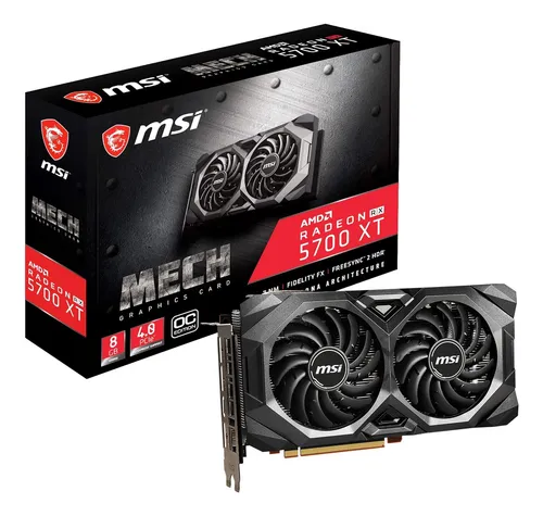 Tarjeta De Video Amd Msi  Mech Radeon Rx 5700 Xt Mech Oc 8gb (Usado)