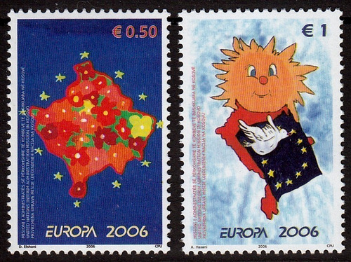 Tema Europa - Kosovo 2006 - Serie Mint