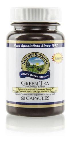 Green Tea Extract - Extracto De Té Verde (60 Caps)