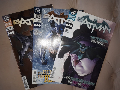 Batman 56, 57 Y 58 - Tom King - Ingles