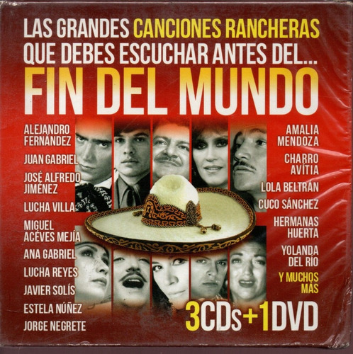 Cdx3+dvd Rancheras-juan Gabriel-ana Gabriel-javier Solis-luc