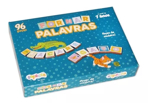 Forma palavras: jogo educativo