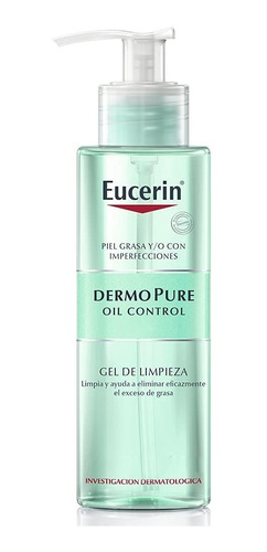 Eucerin Dermopure Oil Control Gel Limpiador 200ml 