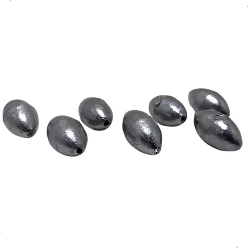 Chumbada Chumbo Para Pesca Oliva 3gr 1kg