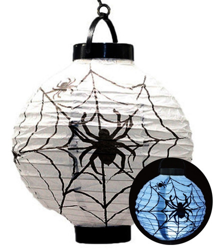 Balão Lanterna De Led Aranha Halloween