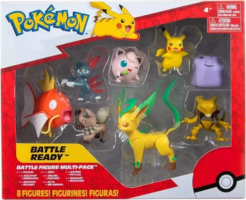  Pokémon Battle Ready! Juego de 6 figuras de San