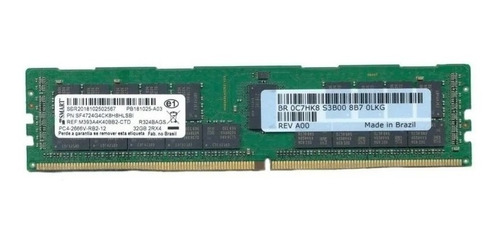 Memória Ram 32gb Ddr4 2666mhz Ecc - Dell Poweredge - R740