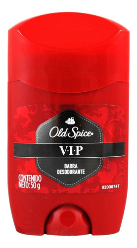 Desodorante Old Spice Vip En Barra Para Caballero 50 Gr