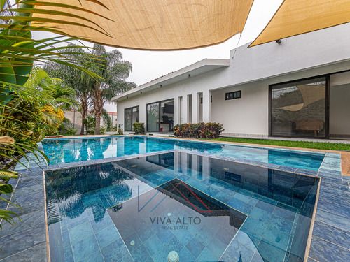 Casa Nueva De 1 Nivel En Fraccionamiento Con Alberca Y Jacuzzi_oaxtepec/ Cocoyoc Morelos