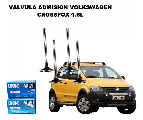 Valvula Admision Volkswagen Crossfox 1.6l