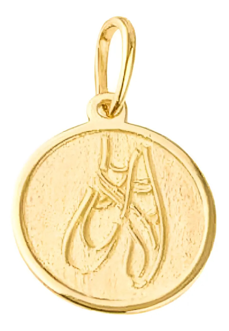 Pingente Sapatilha Ouro 18k Ivan Joias Coleção Ebateca Ballet