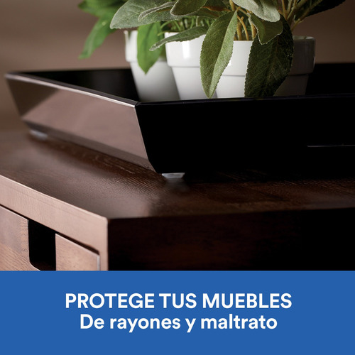 Imagen 4 de 5 de Topes De Goma Scotch Para Muebles , Transparente, 40 Piezas