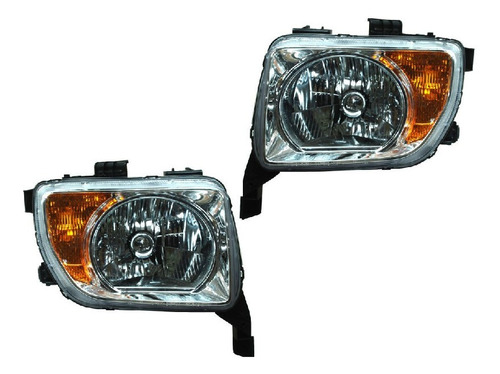 Par De Faros Element 2003-2004-2005-2008 Fondo Cromado Ty