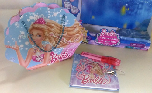 Diario Secreto Barbie La Princesa De Las Perlas Niñas