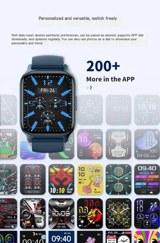 Reloj Inteligente Y3 Deportivo Llamadas Bluetooth 1.85