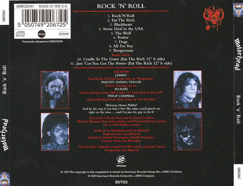 Cd Rock 'n' Roll (motörhead) Estándar
