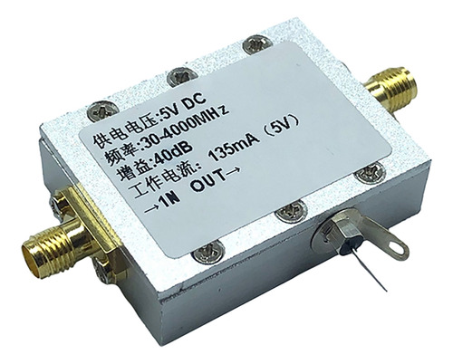 Amplificador Rf (30-4000 Mhz, Ganancia, 40 Db), Módulo De Ga