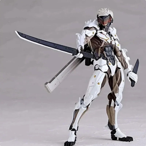 Figuras De Acción Kaiyodo Revoltech Metal Gear Solid Raiden