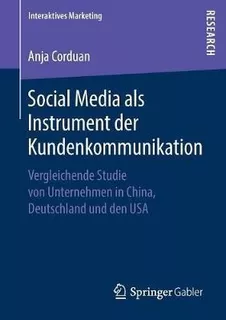 Social Media Als Instrument Der Kundenkommunikation : Ver...