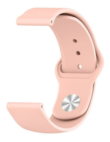 Correa Deportiva Lisa D Lujo Para Amazfit Pace + Mica Rosa Claro