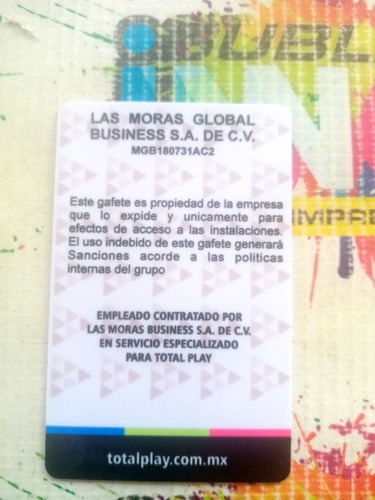 10 Credencial De Pvc A Todo Color Ambos Lados