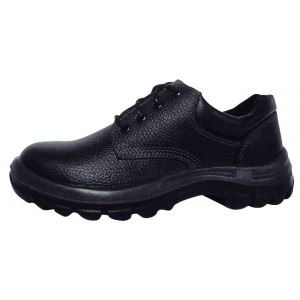 Zapato De Cuero Negro,pta.acero,talle:41  Worksafe 