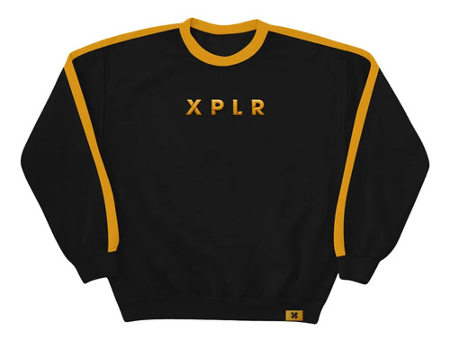 Sudadera Con Capucha Xplr The Trilogy Black + Gold Sam And C