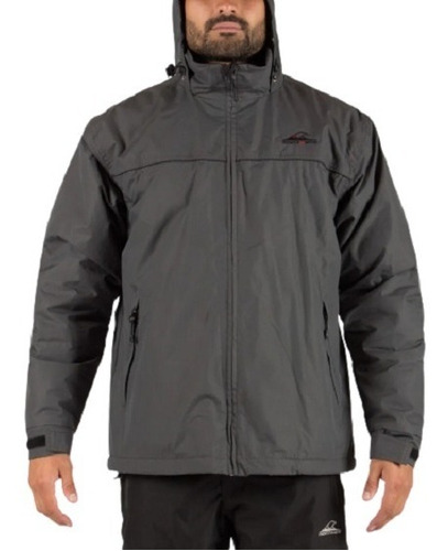 Campera Rompeviento Con Capucha Nix Montagne Hombre