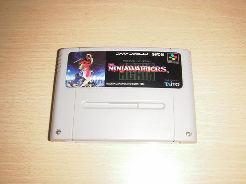 Ninja Warriors (super Nintendo - Snes Original)