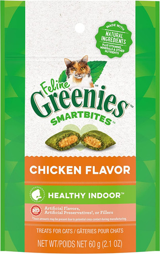 Feline Greenies Smartbites - Golosinas Naturales Saludables