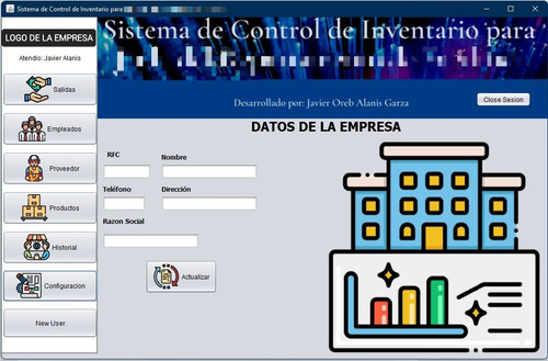 Sistema Control De Inventario