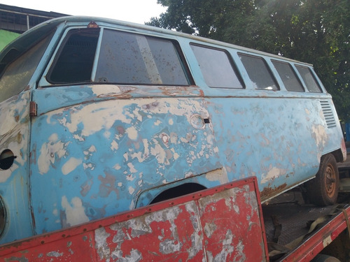 Kombi Corujinha Não Samba P/ Restaurar Sem Motor E Docks