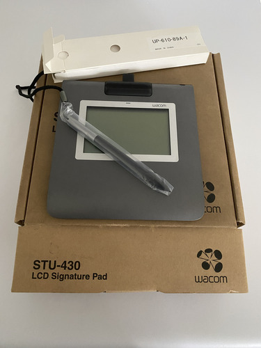 Tableta Digitalizadora Wacom Stu-430 Gris (Usado)