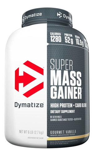 Super Mass Gainer 6 Libras-dymat - Unidad a $269900