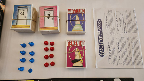 Juego De Mesa Guerra De Los Sexos Ruibal Excelente Completo (Usado)