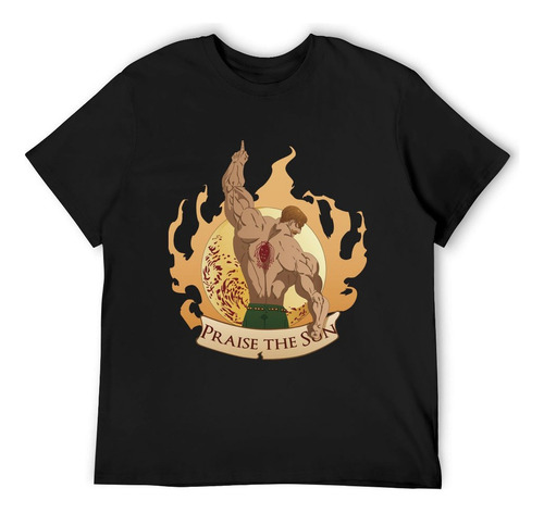Escanor Praise The Sun Playera Playeras Gráficas Camisas D