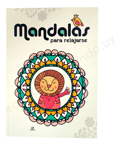 Imagen 3 de 6 de Libro Para Pintar Colorear Mandalas Relajarse Concentrarse