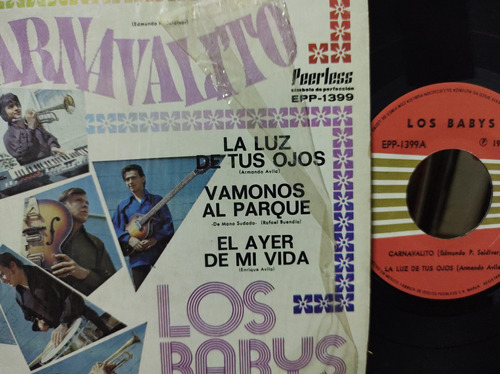 Los Babys Carnavalito Sencillo,ep,vinilo,7pul